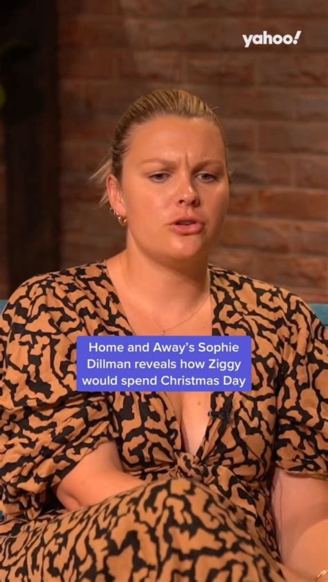 Home And Aways Sophie Dillman Reveals How Ziggy Would Spend Christmas