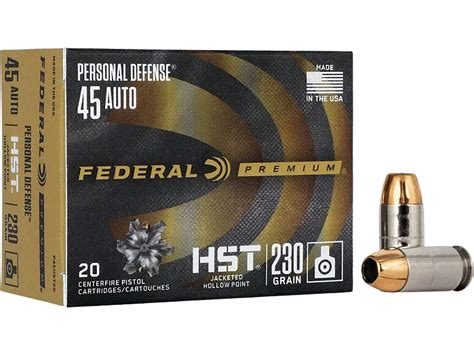 Federal Premium Personal Defense Ammo 380 Acp 99 Grain Hst Jacketed