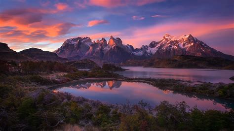3840x2160 South America Patagonia Andes Mountains Lake 4k Hd 4k