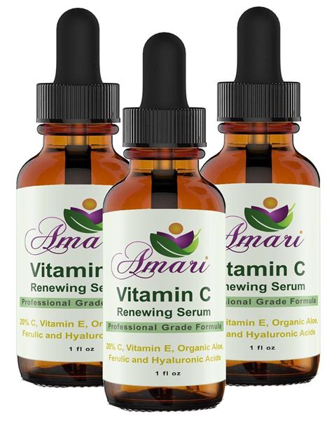 Amari Organic Vitamin C Renewing Serum 20 C Organic