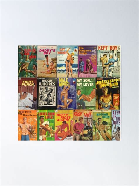 Gay Vintage Erotica Poster For Sale By Codyvandyke Redbubble