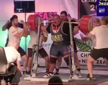 In fact, this may be nauruan powerlifter jezza uepa squatted 340kg for a double and 360kg whilst training at strength. Jezza Uepa Squats 455kg/1,003lbs for a New RAW World ...