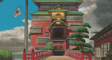 Film Capture In Spirited Away The Bathhouse Is The Core Setting Of