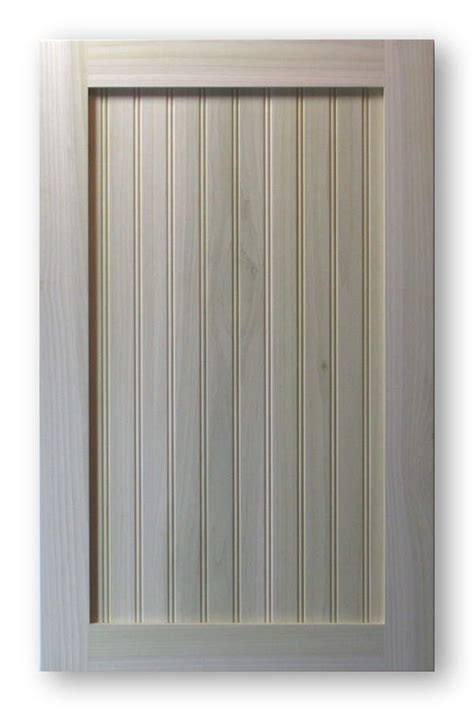 Shaker Beadboard Cabinet Door Poplar Frame Poplar Panel