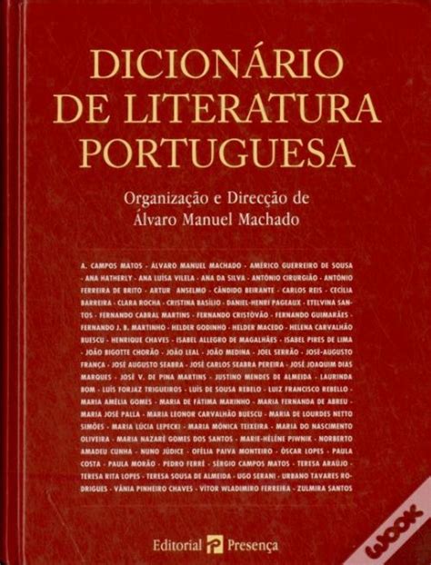 Dicionário De Literatura Portuguesa Livro Wook
