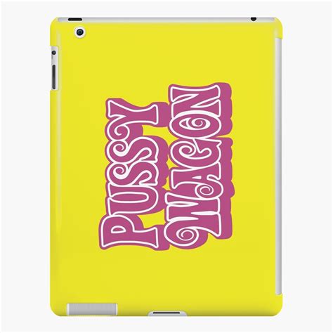 Pussy Wagon Magenta Logo Ipad Case And Skin For Sale By Purakushi