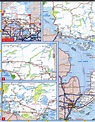 Ontario highways map.Free printable road map of Ontario, Canada