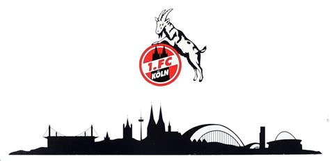 Download fc köln logo vector free. 1. FC Köln Wandtattoo „Skyline" dreiteilig 100x18 | real.de