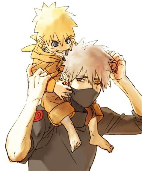 Baby Naruto And Kakashi Naruto Pinterest Naruto Naruto