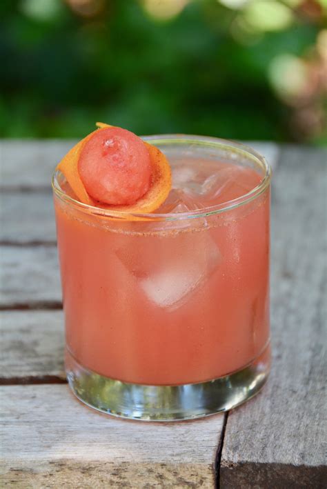 Summer Into Fall Cocktail - Watermelon Board