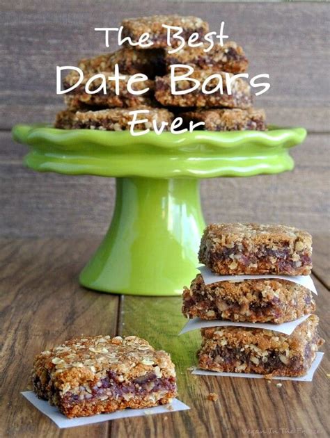 Best best vegan desserts from the best vegan chocolate dessert recipe ever. Best Date Bars Ever are two layers of a delectable oatmeal crust, filled with a sweet date ...