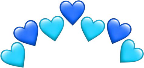 Blue Heart Emoji Png