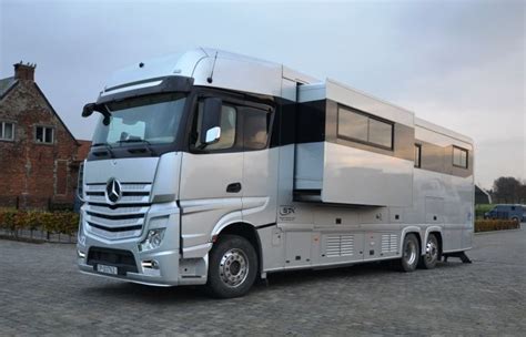 Mercedes Benz Actros Stx Motorhome Lastwagen Lkw Wohnmobil