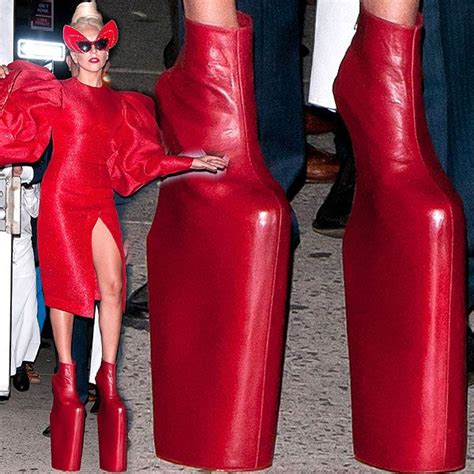 Biggest High Heels Gaga Has Ever Worn Gaga Thoughts Gaga Daily