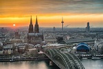Blick über Köln bei Sonnenuntergang | Michael Valjak Fotografie - Stadt ...