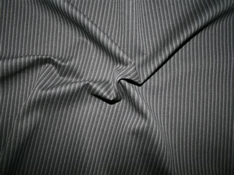 Striped Suiting Fabric Black Grey B Fabric Fabric