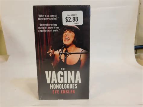 THE VAGINA MONOLOGUES Eve Ansler VHS SEALED HBO PicClick