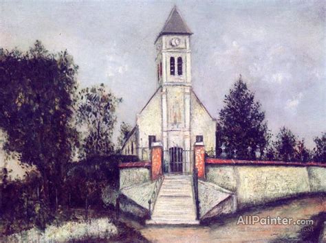 Maurice Utrillo Country Church Oil Painting Reproductions For Sale