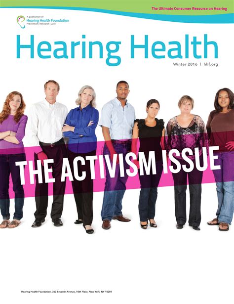 Hearing Health Foundation Hearing Health Winter 2016 Issue Page 12