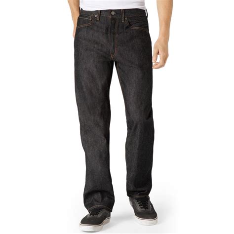 Levis Big And Tall Jeans 501 Shrinktofit Black Rigid In Black For Men