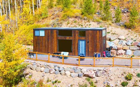 This Modern Tiny Home On A Mountain Usa Living In A Container
