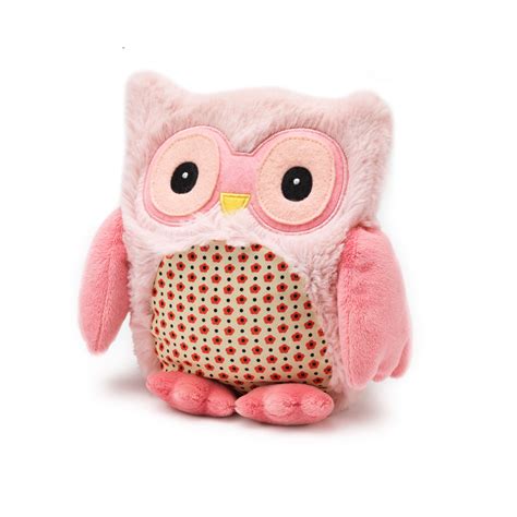 Hooty Pink Plush Owl Plush Microwave Bear Uk