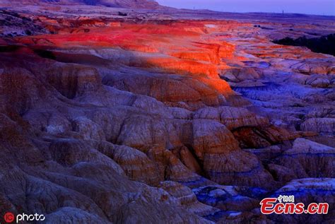 Amazing Scenery Of Rainbow Beach In Xinjiang