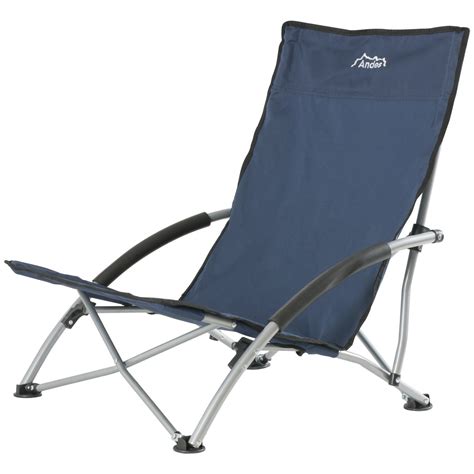 Coleman oversized quad chair with cooler. Andes Low Folding Beach/Fishing/Camping Deck Chair Outdoor ...