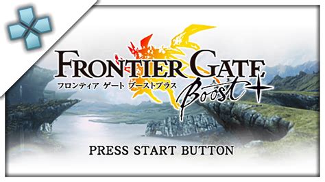 frontier gate boost psp gameplay ppsspp 1080p youtube