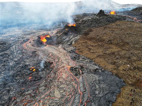 New Eruption At Fagradalsfjall Volcano Follows Days Of Seismic Swarms Temblor Net