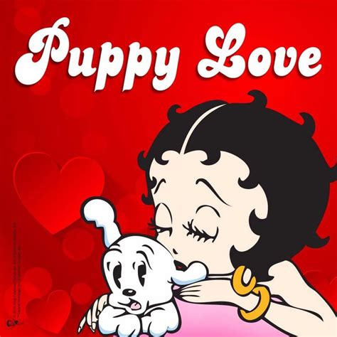 Betty Boop And Pudgy Know Love Is Love Susan Wilking Horan Betty Boop