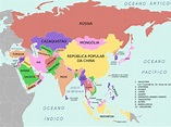 Que Paises Tiene Asia Mapa