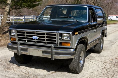 All American Classic Cars 1983 Ford Bronco Xlt 4x4 2 Door Suv