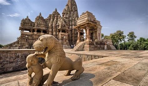 950 1050 Ce Khajuraho Temples Rajput Chandela Dynasty Granite