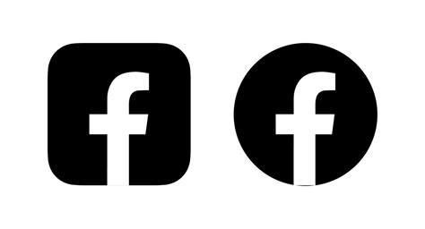 Facebook Logo Vector Black And White