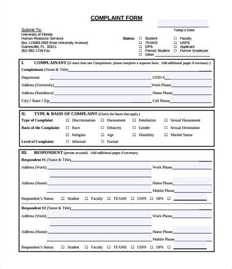Free Hr Forms Templates