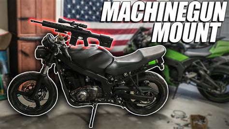 Mounting A Machine Gun To A Motorcycle Youtube