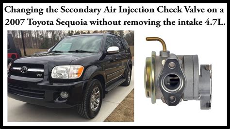 Replacing The Secondary Air Injection Check Valve Without Removing The