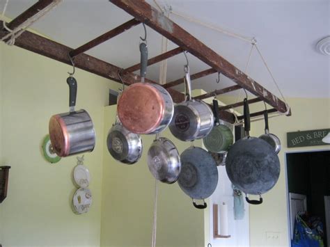 Ladder Pot Rack | Kitchen organization, Kitchen accessories, Home