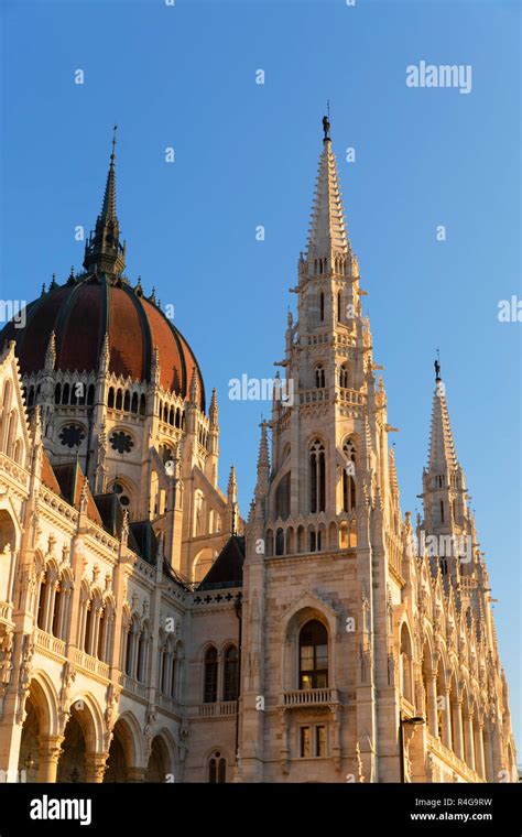 Hungarian Parliament Building Budapest Hungary Stock Photo Alamy