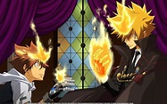 Tsuna & Giotto - Katekyo Hitman Reborn! Wallpaper (17832795) - Fanpop