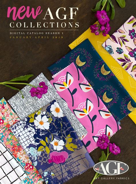 AGF Fabric Collections Jan - April 2019 - Consumer by Art Gallery ...