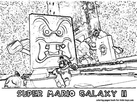 transmissionpress: Printables Nintendi Wii Super Mario Galaxy Coloring