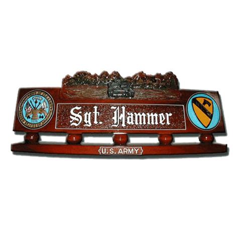 Army Desk Nameplates American Plaque Company Military Plaques