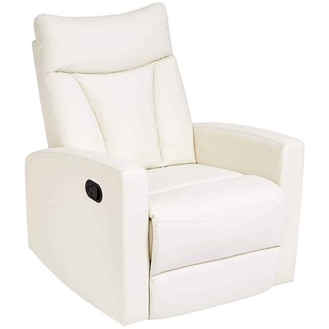 Top White Leather Recliner Chairs Reviews Guide Recliners Guide