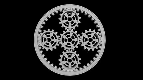 3d Gears Animation Youtube