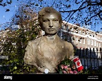 Statue of WWII Special Operations Executive heroine Noor Inayat Khan in ...