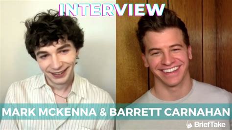 Mark Mckenna And Barrett Carnahan On Spit Takes Love Confessions One