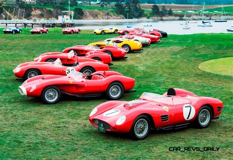 Pebble Beach 2014 Ferrari Testa Rossa Showcase