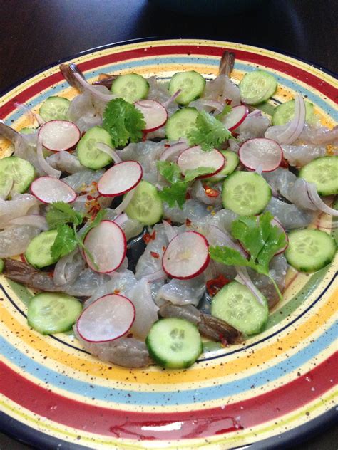 Camarones Aguachile Mexican Food Recipes Food Food And Drink